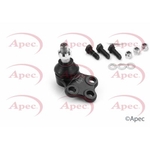 Apec Ball Joint For Control Arm With Crown Nut(AST0281) Fits: Nissan Front Axle
