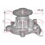 Apec Water Pump (AWP1518) Fits: Toyota