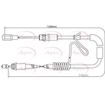 Apec Brake Cable (CAB1191)