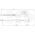 Apec Brake Cable (CAB1408) Fits: Skoda