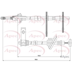 Apec Brake Cable (CAB1414)