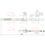 Apec Brake Cable (CAB1426) Fits: Toyota