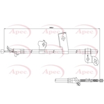 Apec Brake Cable (CAB1444) Fits: Toyota