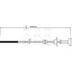 Apec Brake Cable (CAB1463)