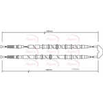 Apec Brake Cable (CAB1500)