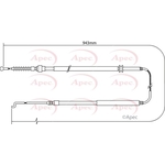 Apec Brake Cable (CAB1520)