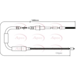 Apec Brake Cable (CAB1525)
