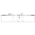 Apec Brake Cable (CAB1600)