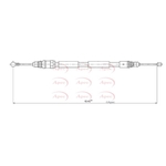 Apec Brake Cable (CAB1605)