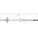 Apec Clutch Cable (CAB5001)