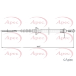 Apec Clutch Cable (CAB5027) Fits: Ford