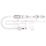 Apec Clutch Cable (CAB5030)