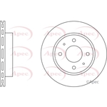 Apec Brake Disc (DSK143)