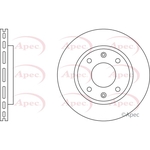Apec Brake Disc (DSK151)