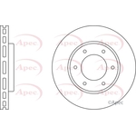 Apec Brake Disc (DSK2049)