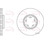 Apec Brake Disc (DSK2057)