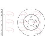Apec Brake Disc (DSK2195)