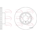 Apec Brake Disc (DSK2199)