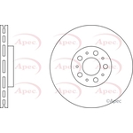 Apec Brake Disc (DSK2250)