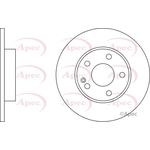Apec Brake Disc (DSK2276)