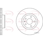 Apec Brake Disc (DSK2278)