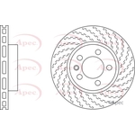 Apec Brake Disc (DSK2309)