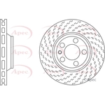 Apec Brake Disc (DSK2310)