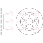 Apec Brake Disc (DSK2356)