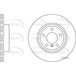 Apec Brake Disc (DSK2359)