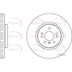 Apec Brake Disc (DSK2366)