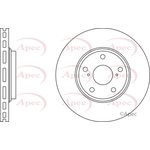 Apec Brake Disc (DSK2370)
