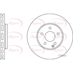 Apec Brake Disc (DSK2376)