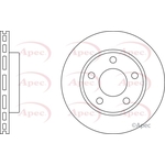 Apec Brake Disc (DSK2380)