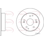 Apec Brake Disc (DSK2381)