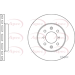 Apec Brake Disc (DSK2387)