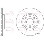 Apec Brake Disc (DSK2509)