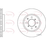 Apec Brake Disc (DSK2570)