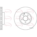 Apec Brake Disc (DSK2617)