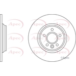 Apec Brake Disc (DSK2621)