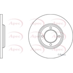 Apec Brake Disc (DSK264)