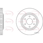 Apec Brake Disc (DSK2707)