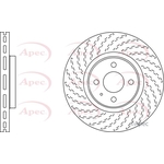 Apec Brake Disc (DSK2726)