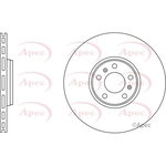 Apec Brake Disc (DSK2734)