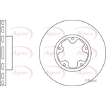 Apec Brake Disc (DSK2751)