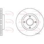 Apec Brake Disc (DSK2771)