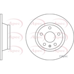 Apec Brake Disc (DSK2788)