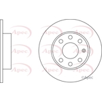 Apec Brake Disc (DSK2798)