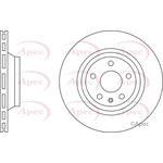 Apec Brake Disc (DSK2809)