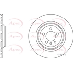 Apec Brake Disc (DSK2816)