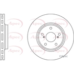 Apec Brake Disc (DSK2829)